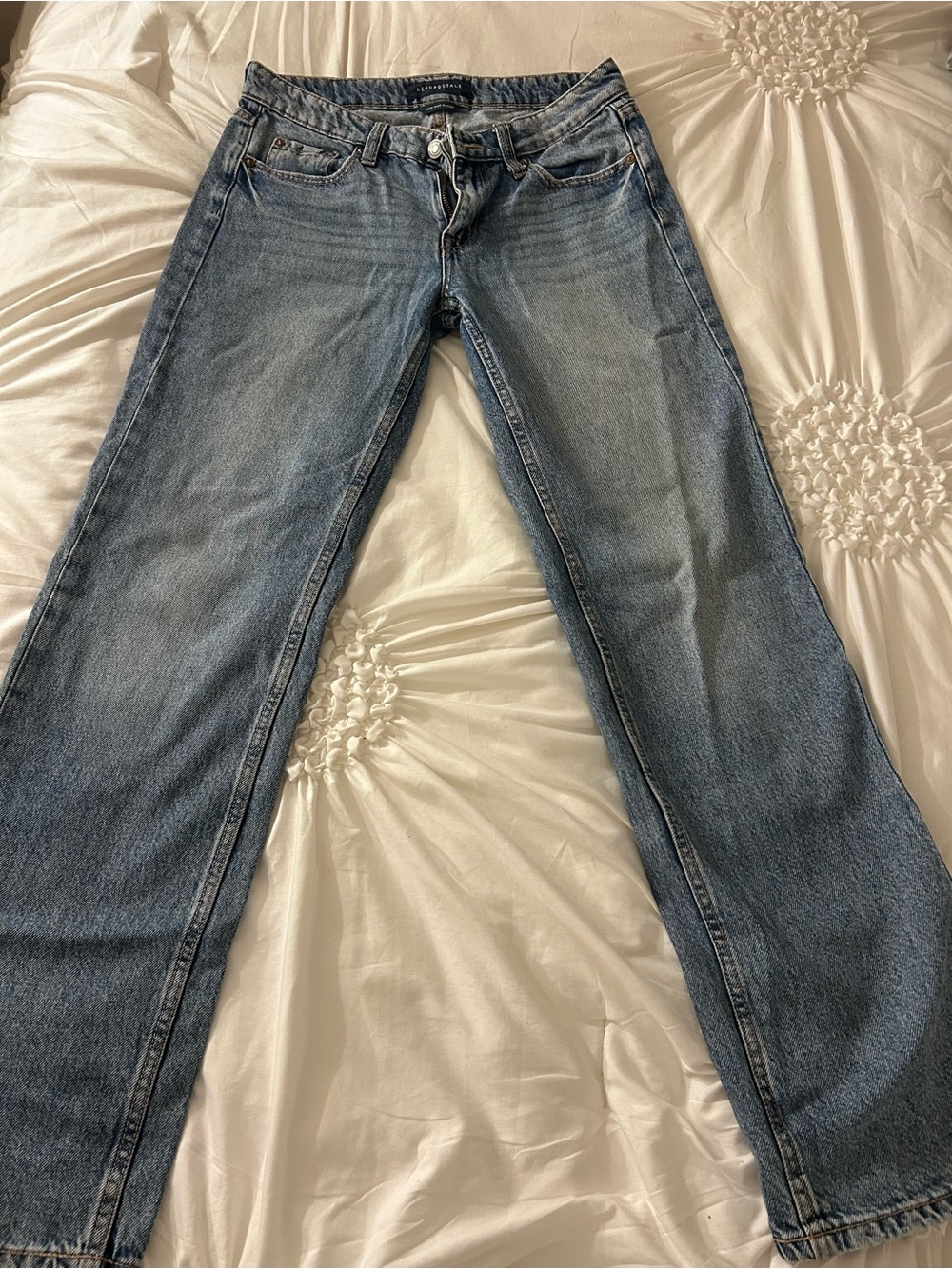 Aeropostale Light Blue Straight Leg Jeans